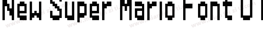 New Super Mario Font U Regular字体转换